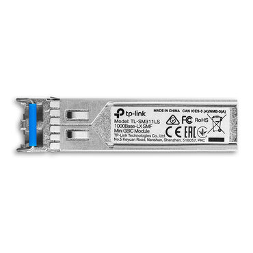 TP-Link TL-SM311LS MiniGBIC Module Single-Mode Fiber Optic Transceiver with Up to 20 km Transmission Range TP LINK TPLINK