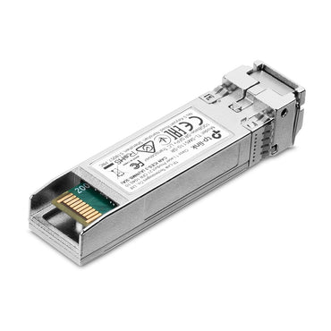 TP-Link TL-SM5110-SR 10GBase-LR SFP+ LC Transceiver Hot-Pluggable Single-Mode 10Gbps Gigabit Ethernet Fiber Optic Network with Up to 3 km Max. Cable Length TP LINK TPLINK