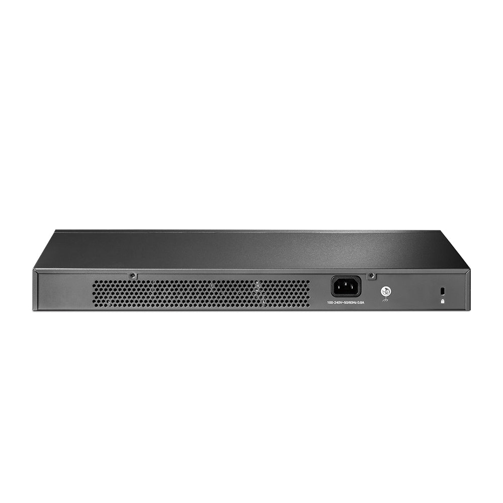 TP-Link TL-SX3008F 8-Port 10GE SFP+ L2+ Managed Switch 1U 19-inch Rackmount with Up to 160Gbps Switching Capacity, 119.04Mpps Forwarding Rate, Integration with Omada SDN Controller, Static Routing, QoS, SNMP, Dual Image, IPv6