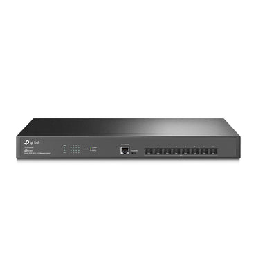 TP-Link TL-SX3008F 8-Port 10GE SFP+ L2+ Managed Switch 1U 19-inch Rackmount with Up to 160Gbps Switching Capacity, 119.04Mpps Forwarding Rate, Integration with Omada SDN Controller, Static Routing, QoS, SNMP, Dual Image, IPv6