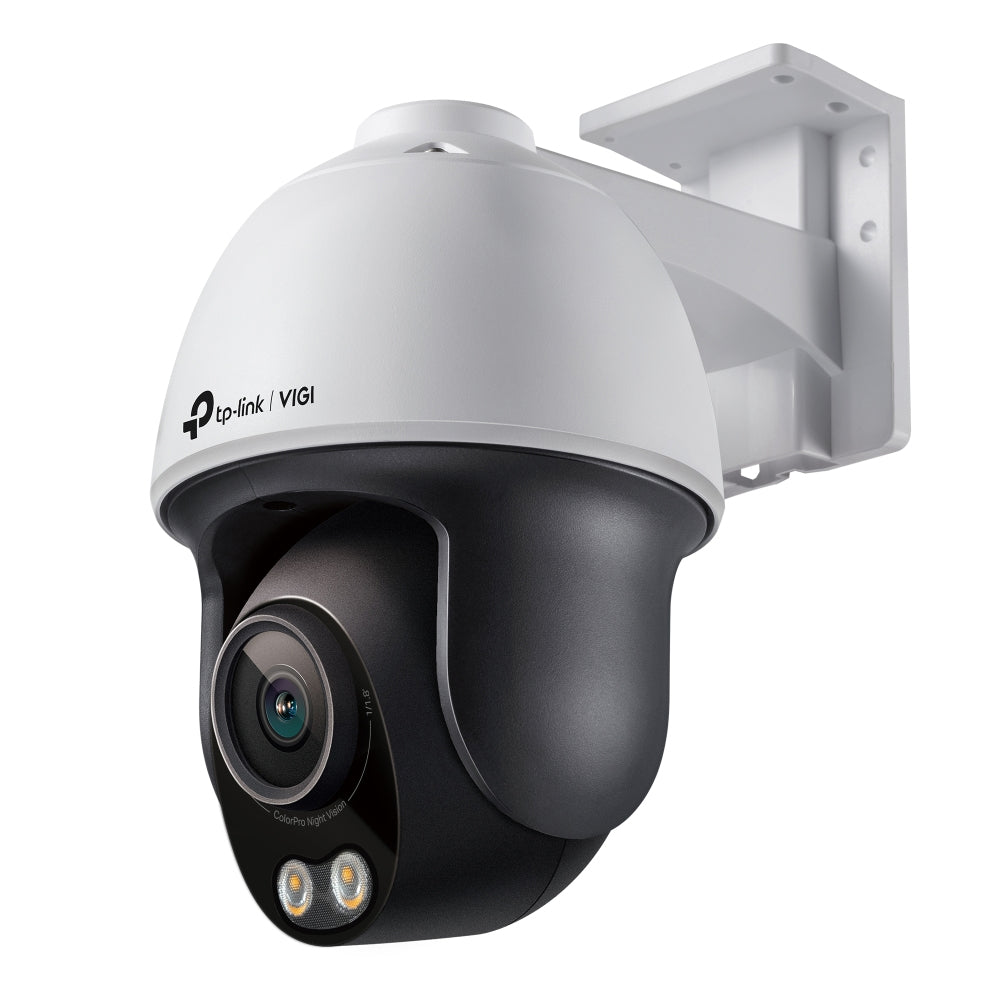 TP-Link VIGI C540S Outdoor ColorPro 4 Megapixel 4MM Pan & Tilt Network Security Night Vision Surveillance Camera IP66 Waterproof w/ SMART Detection, True WDR, 2-Way Audio, 360 Degree Monitoring and H.265+ Video Coding