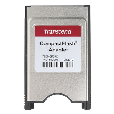 Transcend Type III / Type II PCMIA Interl Card Reader for CompactFlash Type I and Type II Memory Cards for PC Desktop Laptop Computer | TS0MCF2PC