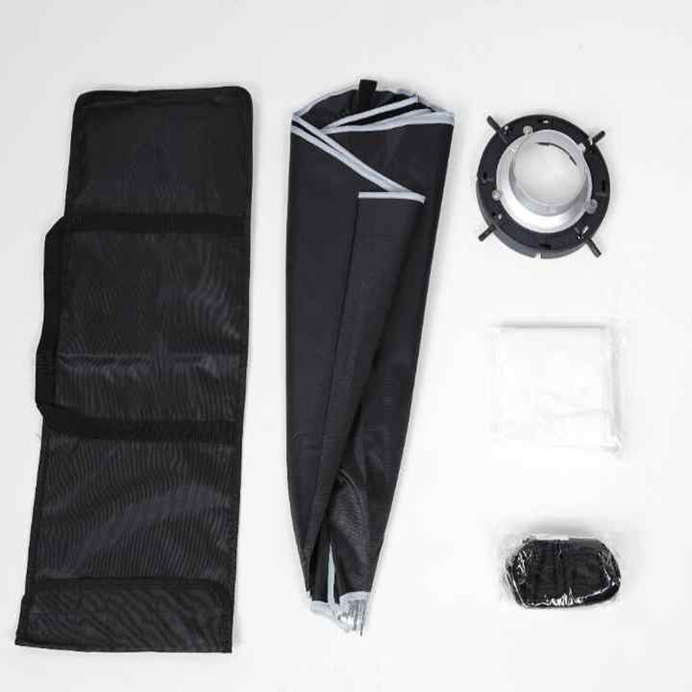 Triopo 20 x 90cm / 30 x 120cm / 60 x 90cm Rectangular Quick Collapsible Bowens Mount Softbox, Strip Box with Beam Grid for Studio Light, Camera Photography & Videography