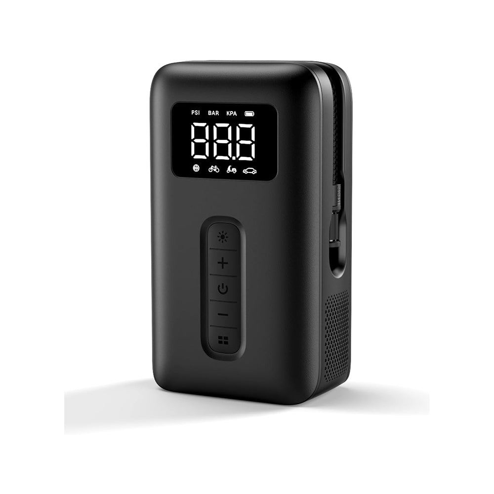 Draagbare Luchtcompressor 12 V 150 Psi Bandenpomp Voor Auto Motor Fietsband Pomp Met Digitale Gauge Led Licht Power Bank