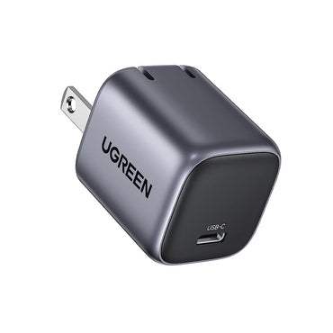 UGREEN Nexode 30W USB Mini GaN Charger with 60W USB C Fast Charging Cable (1 Meter) for Samsung Galaxy, Huawei, Oppo, Vivo, Tab, Tablet, Android Phone, Camera, etc. | 25256