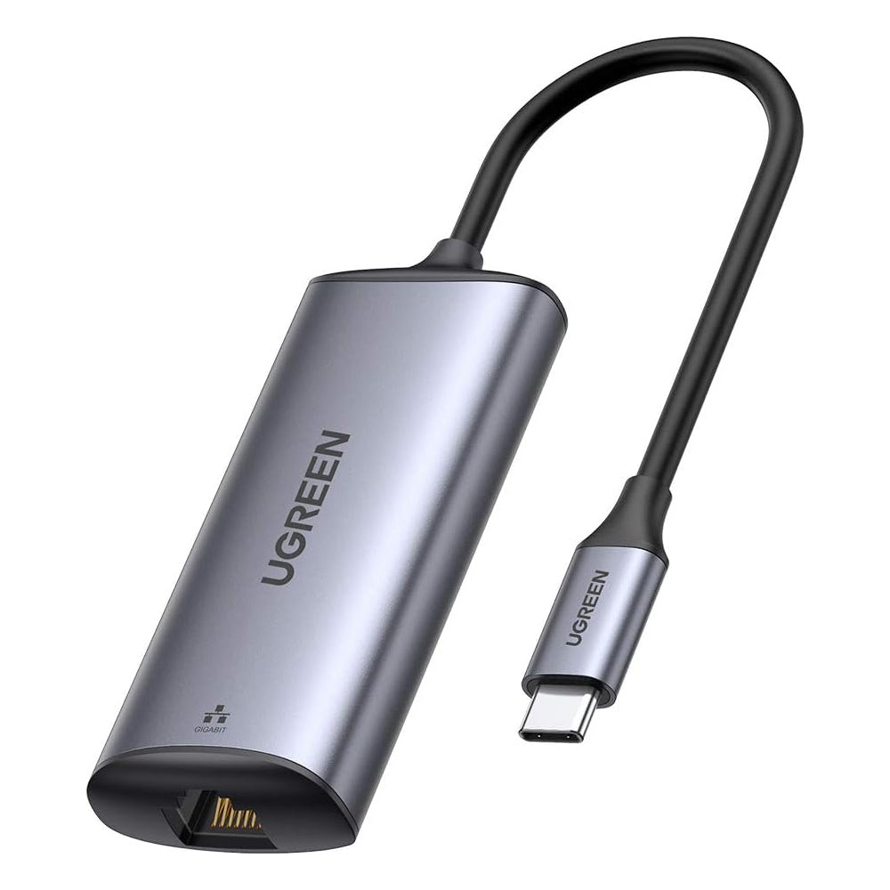 UGREEN RJ45 to USB C 2.5G Gigabit Ethernet Network Cable Adapter with 2500Mbps High-Speed Transmission Rate for PC, Notebook Computer, Laptop, MacBook, iMac, iPad Pro, etc. - Support Windows, macOS, iOS | 70446