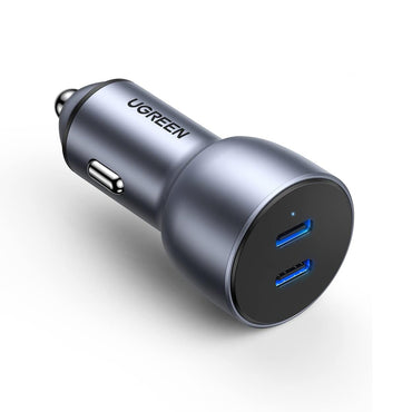 UGREEN 40W 2 Port USB Type C PD Fast Charging Universal Car Charger for Powered Car Accessories, Electronics, Gadgets, Mobile Phone and Tablet | 70594