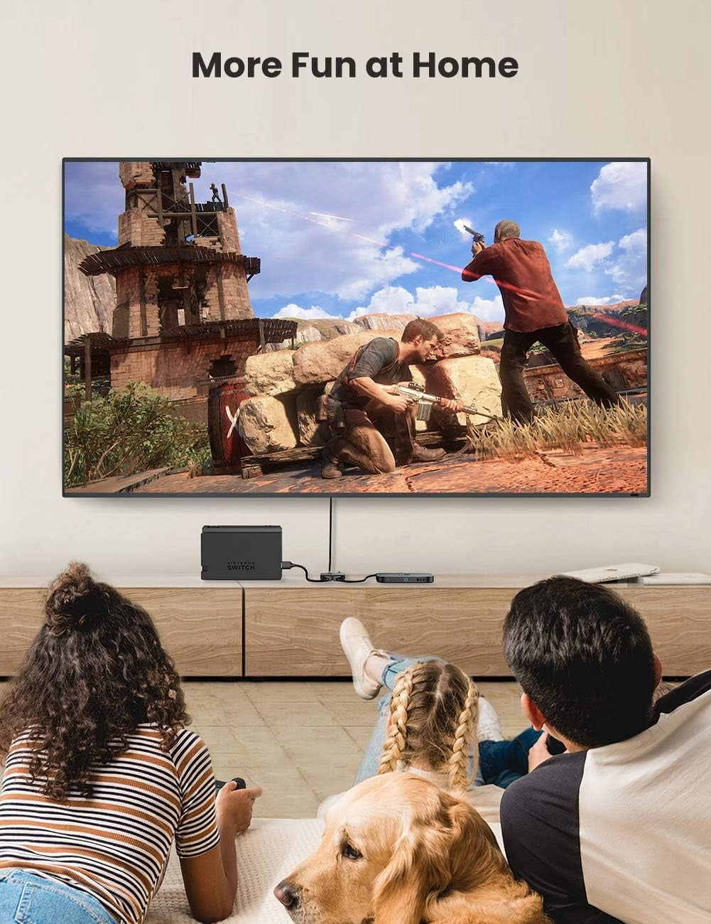 UGREEN 2-in-1 Female to Female HDMI 2.0 Switcher 4K/60Hz with 18Gbps Speed Bandwidth, 3D, CEC, HDR, Switch Button, LED Light Indicator for TV, Game Consoles, DVD player, Projector, Laptop, PC, Computers Windows, MacOs, Linux | 80126