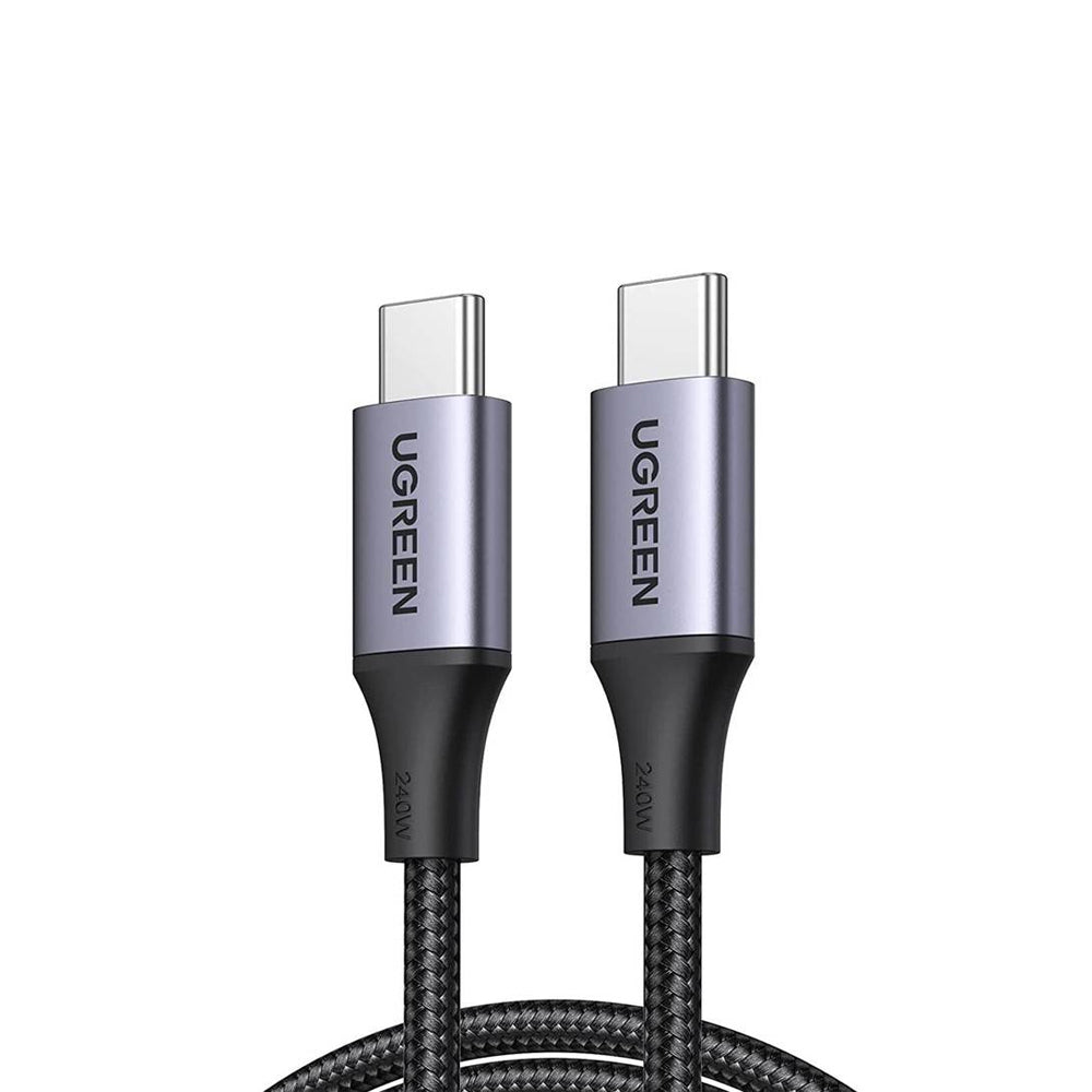 UGREEN 2 Meters USB C Male to Male 3.1 PD Fast Charging cable with 240W High Speed 480Mbps Data Speed for Mobile Phone | 90440