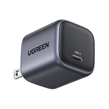 UGREEN Nexode 30W USB C Mini GaN Charger - Fast Charging Wall Adapter for iPhone Pro Max, iPad Air Mini Pro, Huawei, Samsung Galaxy Plus Ultra, Google Pixel, Android Smartphone, Tablet | 15329
