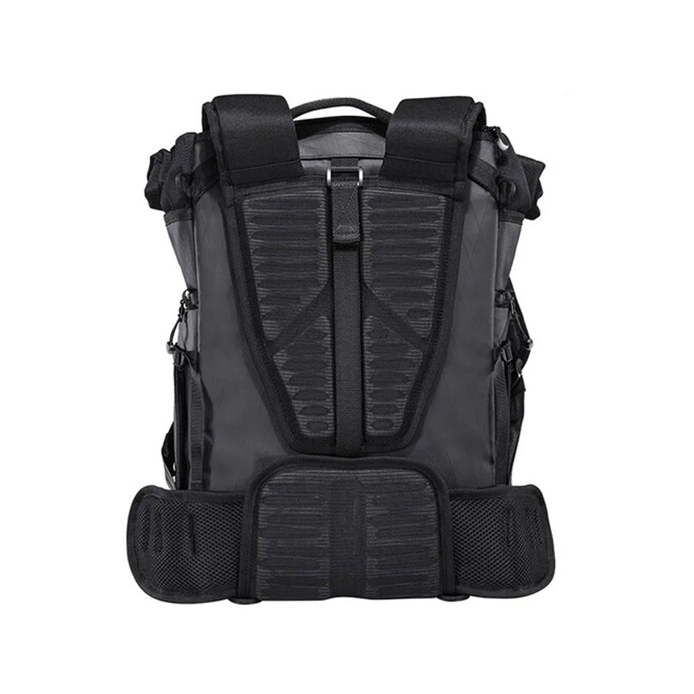 Ulanzi BT01 25.5L Business Travel Camera Backpack Bag with Splash-Proof Exterior, Expandable Storage Up to 32L, Tripod Holder, 15" Laptop Compartment, Quick Access Side Pocket, and Adjustable Dividers for Sony FUJIFILM Canon Nikon LUMIX