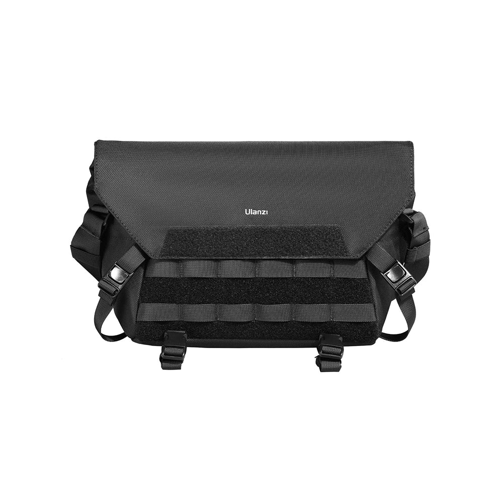 Ulanzi BC08 9L Tactical Camera Sling Bag with Tripod Strap Holder, Velcro Closure, Removable Interior Storage Dividers, and Detachable Shoulder Pad for Sony FUJIFILM Nikon Canon Panasonic Lumix Olympus DJI Insta360 GoPro