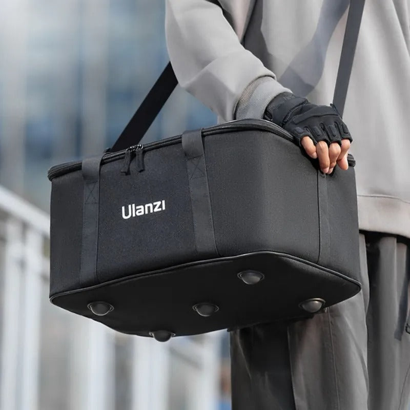 Ulanzi OM-01 Carry On Shoulder Bag with Padded Dividers for Studio Lights and Other Accessories | B014