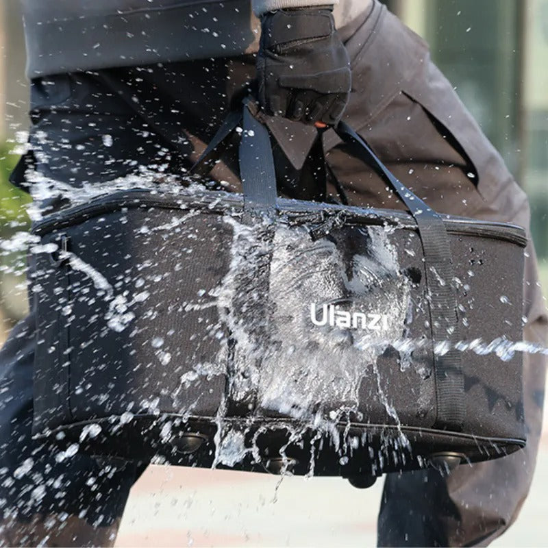 Ulanzi OM-01 Carry On Shoulder Bag with Padded Dividers for Studio Lights and Other Accessories | B014