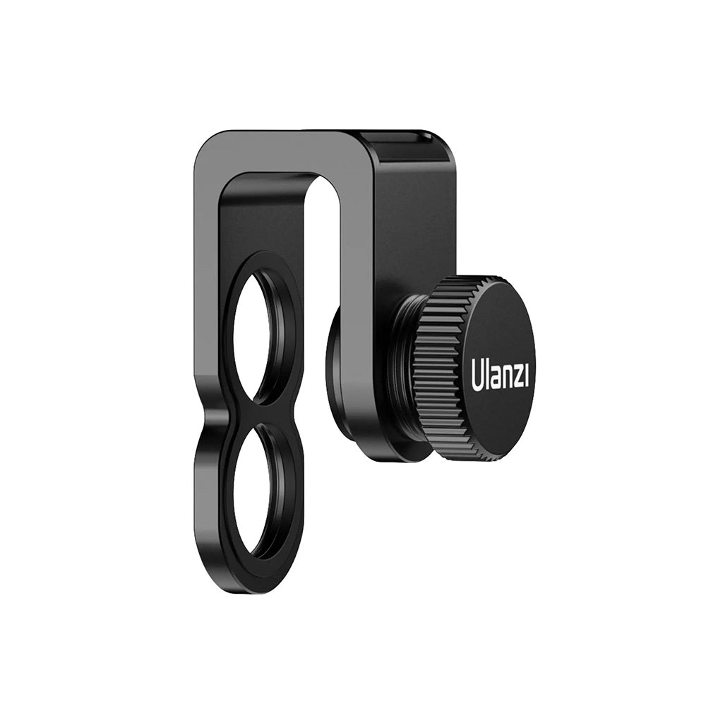 Ulanzi CL-006 60mm Telephoto Lens with 17mm Phone Camera Lens Clip with Cold Shoe Mount for iPhone Samsung Android Smartphone
