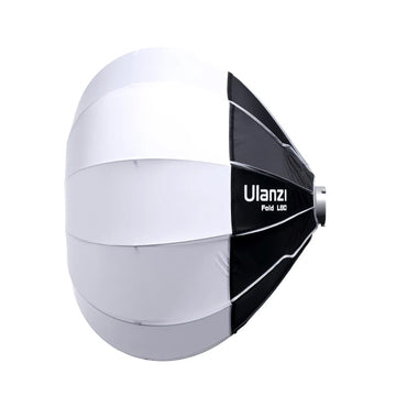 Ulanzi LAS005 65cm 85cm Lantern Softbox Bowens Mount (Optiol Reflective Shading Skirt) - Foldable Spherical Soft Box Light Diffuser for Strobe & Continuous Lights | Photography & Studio Lightning