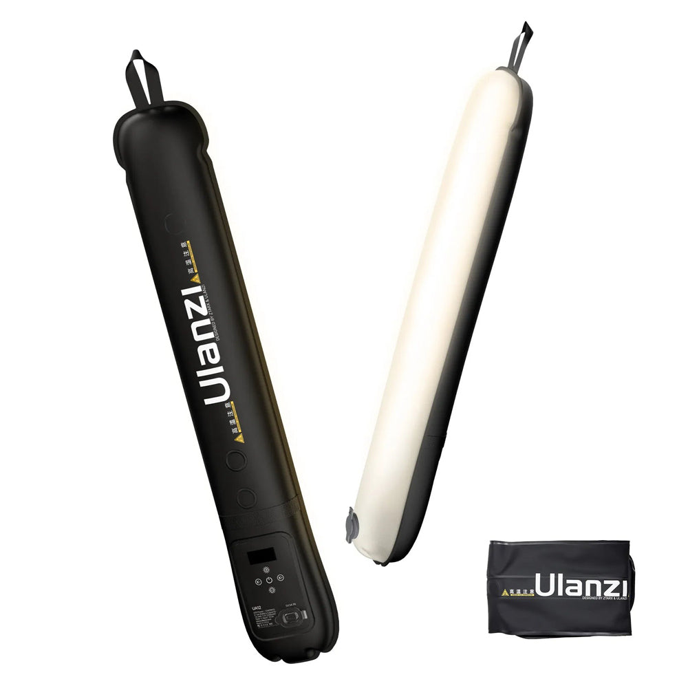 Ulanzi 12W / 20W Bi-Color | RGB Portable Video Light With 2700K to 6500K, Bi-8 Effect, RGB 20 Effects, High-Speed Cooling Fan Type-C Port