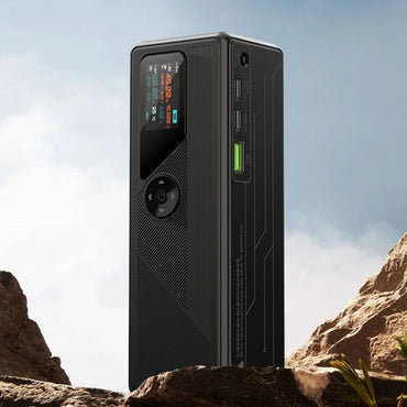 Ulanzi BS004 100W 19200mAh Portable Photography Power Bank with 1/4" and 3/8" Attachment Holes and USB A and Type C Ports for Tripod Light Stand Camera Fill Light Battery Charger Mobile Phone Laptop