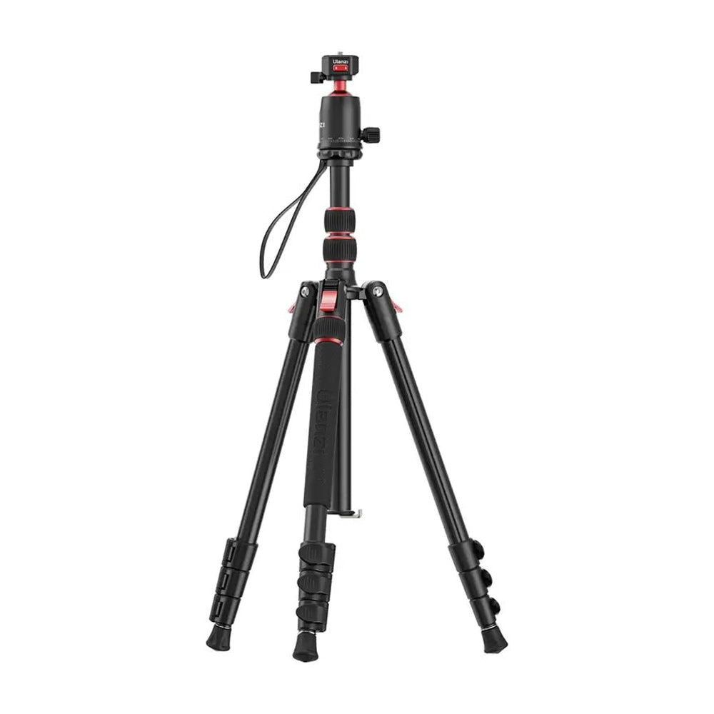 Ulanzi TT31 4-Section Aluminum Camera Tripod with Claw Quick Release System, Panoramic Ball Head, Monopod Function, Detachable 2-Section Center Column, 177cm Max Height and 4kg Payload Capacity for Sony, Fujifilm, Canon, Nikon, Lumix