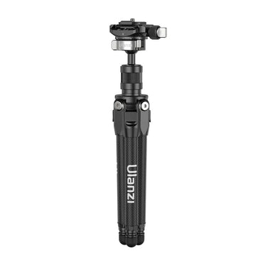 Ulanzi TT35 Carbon Fiber Hiking Stick Tripod Kit with Arca-Swiss and F38 Quick Release Plate Compatible Ball Head for Camera, Detachable 4-Section Monopod Legs, 146cm Maximum Working Height, and 5kg Load Capacity for Photography