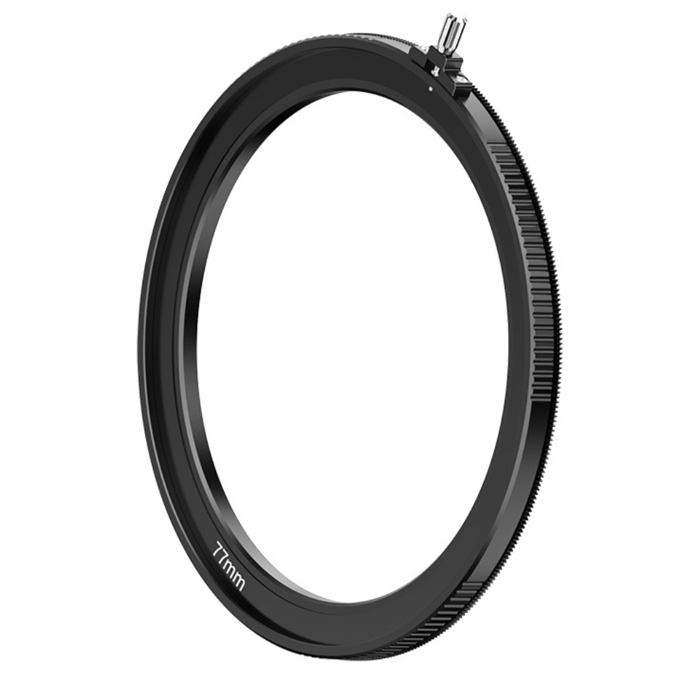 Ulanzi MF01 1/4 HD MRC / 67mm / 72mm / 77mm Magnetic Lens Filter Adapter Ring with Threaded Back Frame and Locking Knob, Sturdy Aluminum Material, Wide Compatibility Range for Camera Photo Video | F201 F202 F203 F205