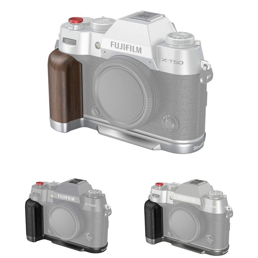 SmallRig L-Shape Camera Grip for FUJIFILM X-T50 with Wooden