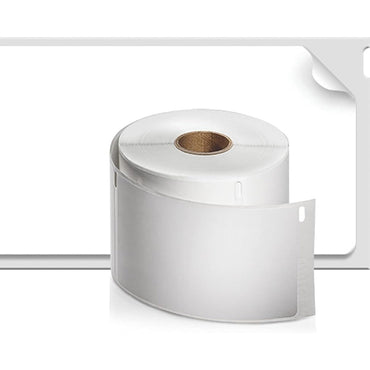 Dymo 99010 2 Rolls (260 Pieces) Standard Address Labels 28mm x 89mm Black Text White Thermal Sticker Paper