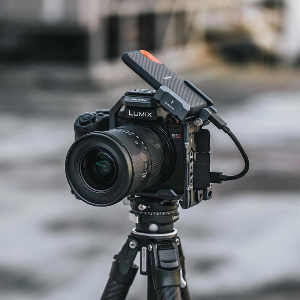 Falcam Rig Accessories Aluminum Alloy QR Quick Release Baseplate, SSD Holder Mount, Cable Clamp, Carbon Fiber 15mm Rod Clamps for Mirrorless Camera Cages
