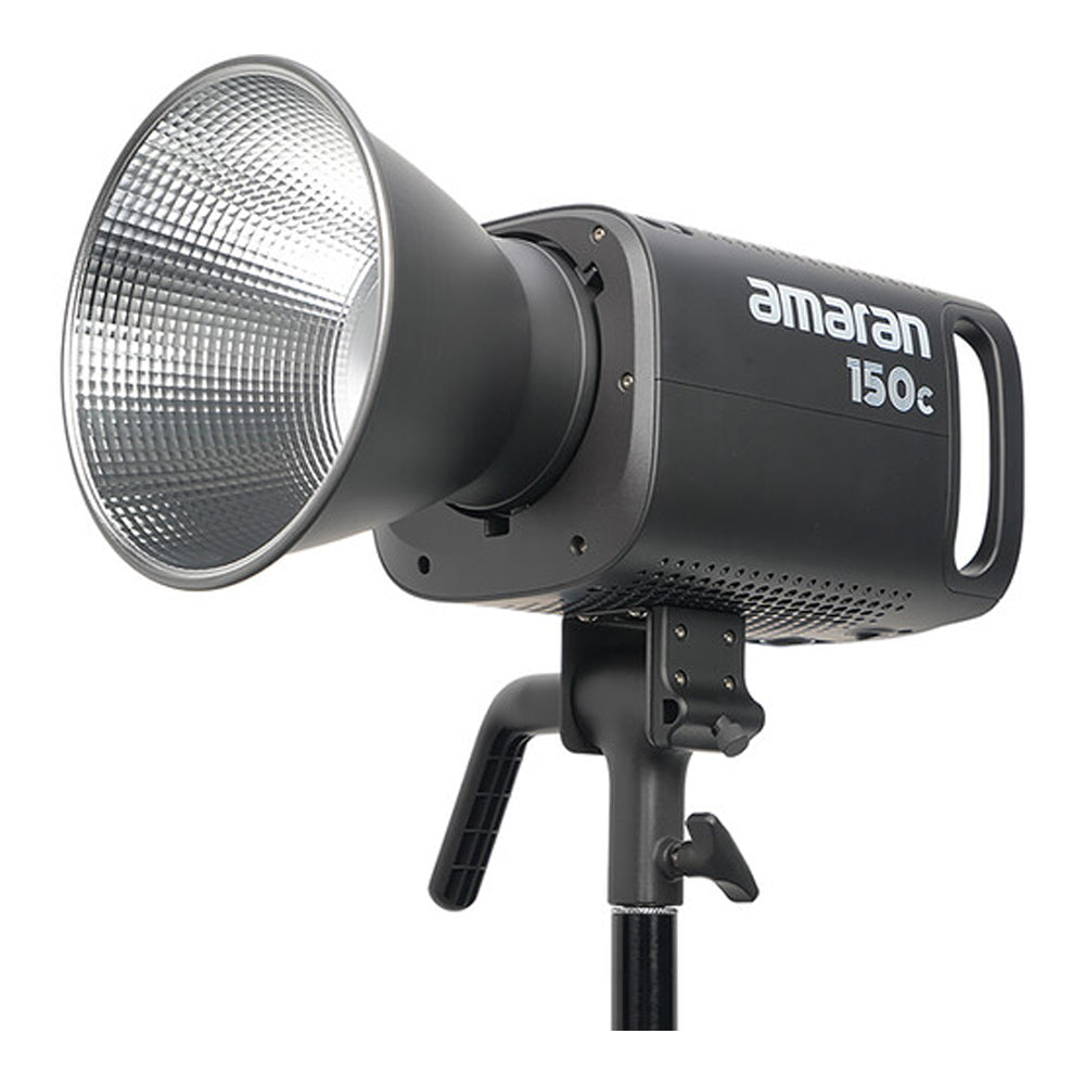 Aputure Amaran 300c / 150c RGB LED Monolight with Fully Tunable CCT 2500-7500K, 9 Preset Special Effects, Bowens S Mount Hyper Reflector Accessory and Bluetooth Wireless Control for Photography and Live Streaming - Gray | Deep Gray | White