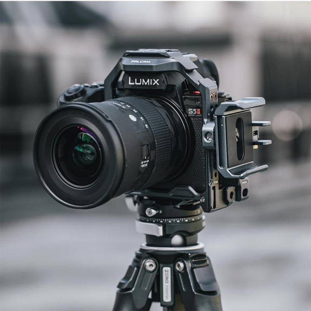 Falcam Rig Accessories Aluminum Alloy QR Quick Release Baseplate, SSD Holder Mount, Cable Clamp, Carbon Fiber 15mm Rod Clamps for Mirrorless Camera Cages