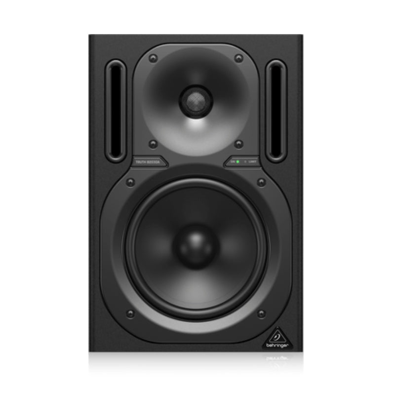 Behringer Truth B2030A High-Resolution Active 2-Way 150W Powered Reference Studio Monitor with 6.75 Inches Woofer Bass Speaker, 3/4 Inches Tweeter, Two Built-in Power Amplifiers, 50Hz to 21kHz Frequency Range, Magnetically Shielded