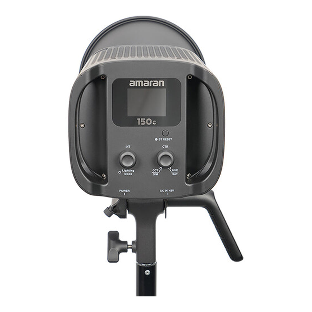 Aputure Amaran 300c / 150c RGB LED Monolight with Fully Tunable CCT 2500-7500K, 9 Preset Special Effects, Bowens S Mount Hyper Reflector Accessory and Bluetooth Wireless Control for Photography and Live Streaming - Gray | Deep Gray | White