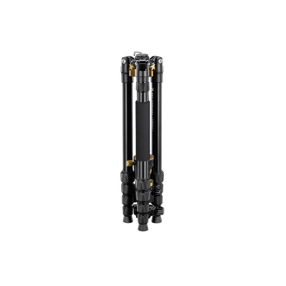K&F Concept KF09 Series 2-in-1 Aluminum Multifunctional Camera Tripod Monopod Detachable 67 inches/1.7m Transverse Center with Inverted & Overhead Shooting, 12kg Load, Twist Lock, 32mm Metal Ball Head for DSLR Canon Nikon Sony | KF09-085V
