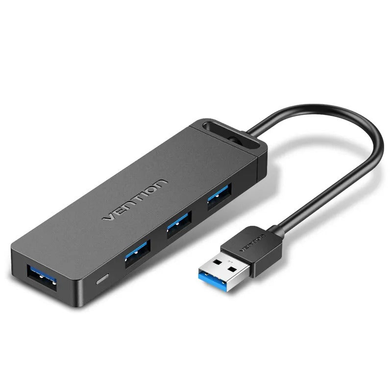 Vention 4-Ports USB 3.0 Hub OTG Extension Charging Splitter with