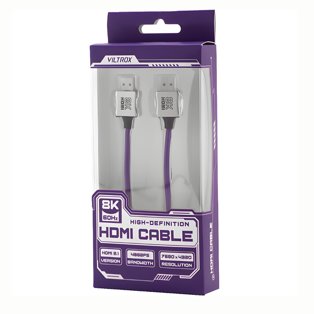 Viltrox 8K/60Hz UHD HDMI 2.1 High Definition Ultra-Fast HDMI Coiled Cable