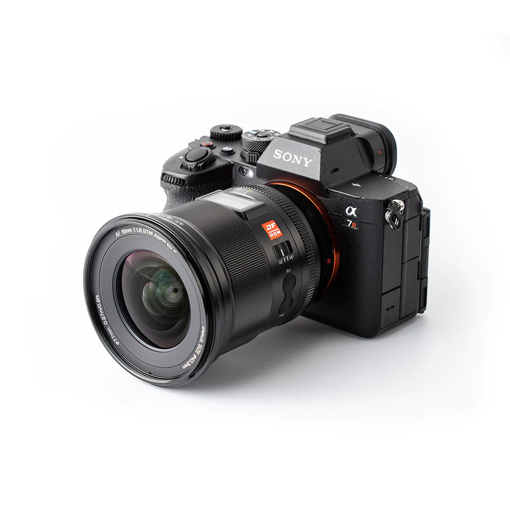 Viltrox AF 16mm f/1.8 Full Frame Ultra Wide Angle STM Autofocusing Prime Lens for Sony E-Mount Mirrorless Camera