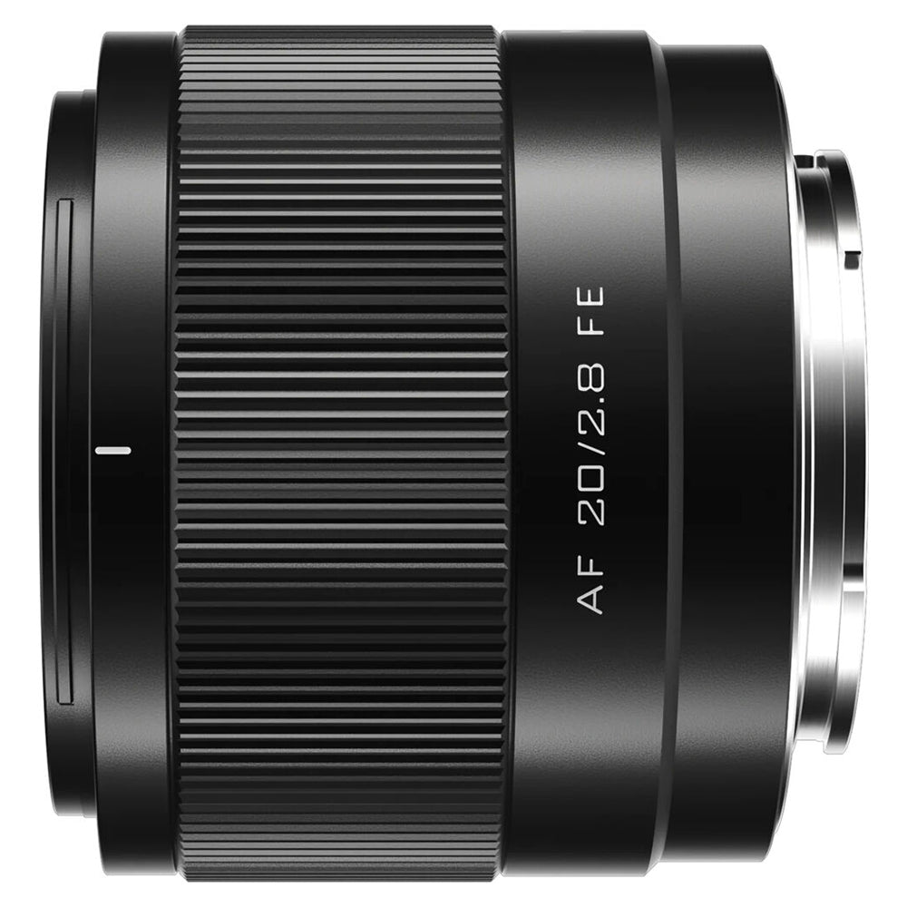 Viltrox AF 20mm f/2.8 FE Wide Angle Large Aperture STM Auto Focus Full Frame Prime Lens for Sony E-Mount Mirrorless Cameras | Black, White