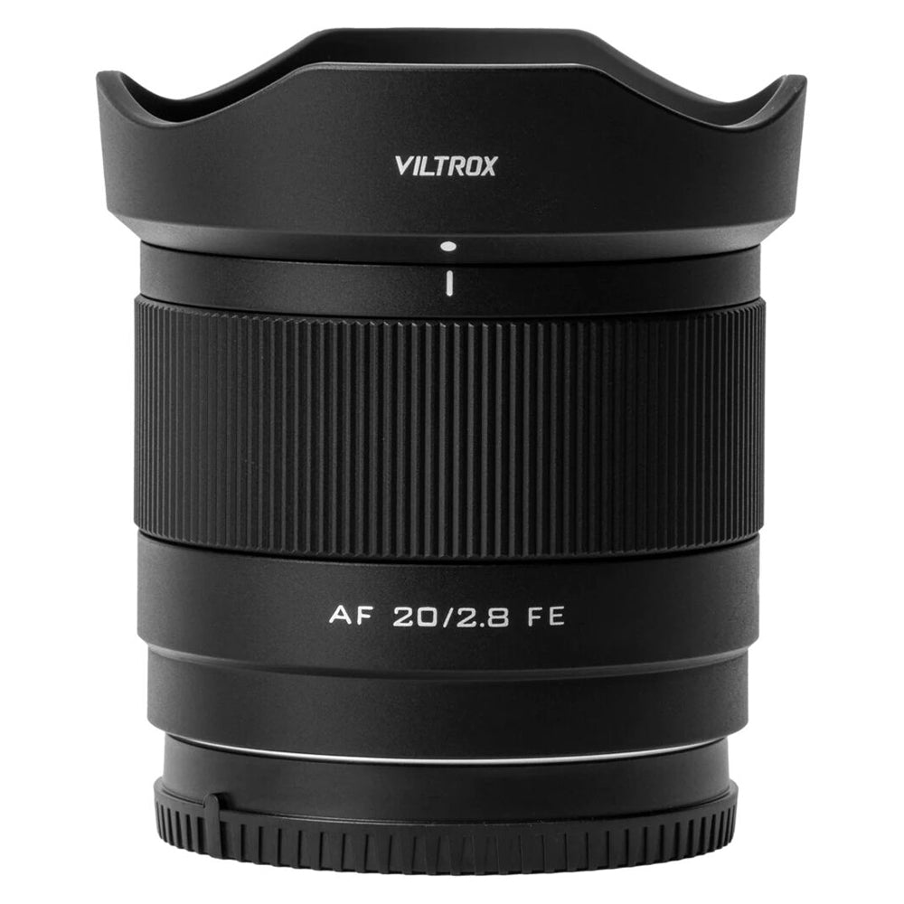 Viltrox AF 20mm f/2.8 FE Wide Angle Large Aperture STM Auto Focus Full Frame Prime Lens for Sony E-Mount Mirrorless Cameras | Black, White