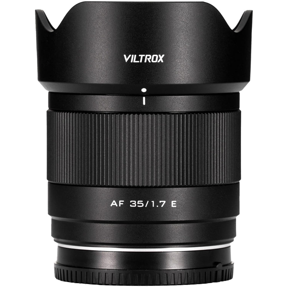 Viltrox Air Series 35mm F/1.7 Sony E Mount AF Autofocus Silent STM APS-C Format Normal Length Prime Lens with High Quality Optics, Eye and Face Auto Focus Detection for Mirrorless Cameras, Dreamy Bokeh, Photography and Videography