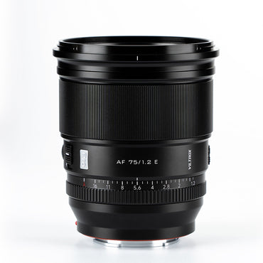 Viltrox AF 75mm f/1.2 E Telephoto Prime Lens with APS-C Format, STM Autofocus Motor and AF/MF Switch for Sony E-Mount Mirrorless Cameras