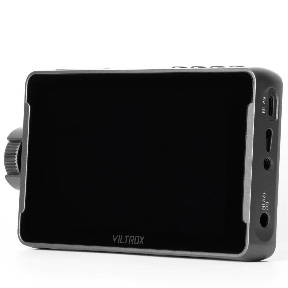 Viltrox DC-550 Lite 5.5" Full HD Touchscreen LCD Display Camera Monitor with 1200 Nits Brightness, 178° Ultra-wide Viewing Angle, Custom 3D LUTS, USB Type C Power Interface, HDMI 1.4 Output & Input Ports for Sony, Canon, Nikon