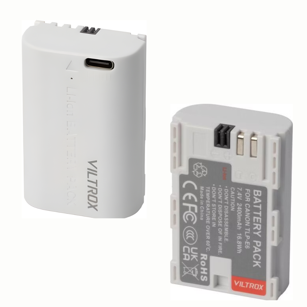 Viltrox T LP-E6 TLP-E6 Camera Rechargeable Battery Replacement