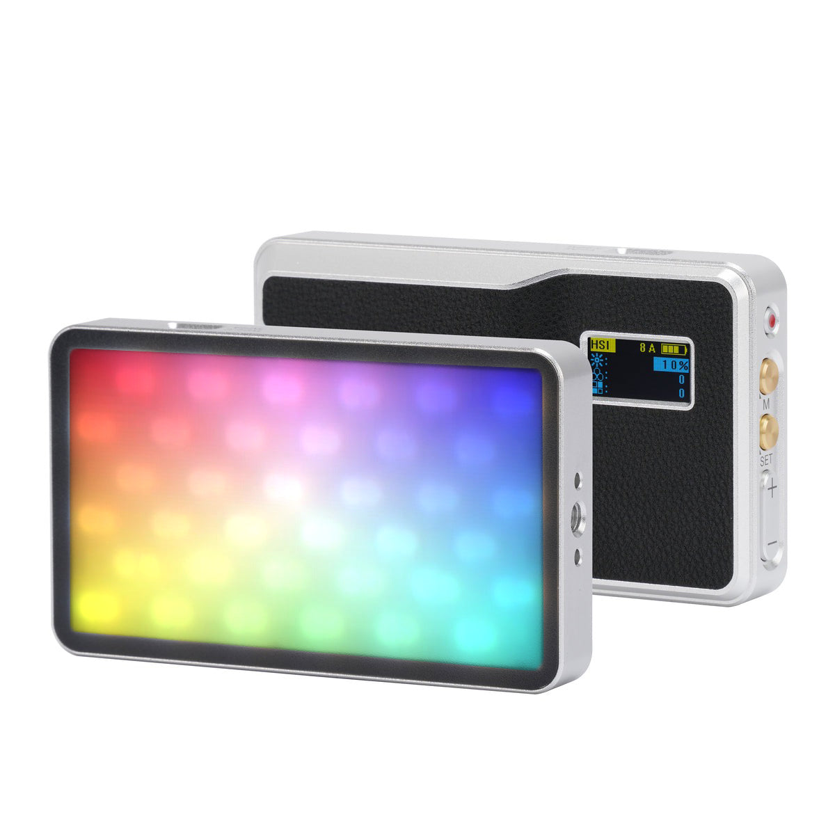 Viltrox RETRO 12X RGB Pocket LED Fill Light 2500-8500K with 26 Lighting Effects, Mobile App Control & Powerbank Mode for Smartphones & Digital Camera Photography