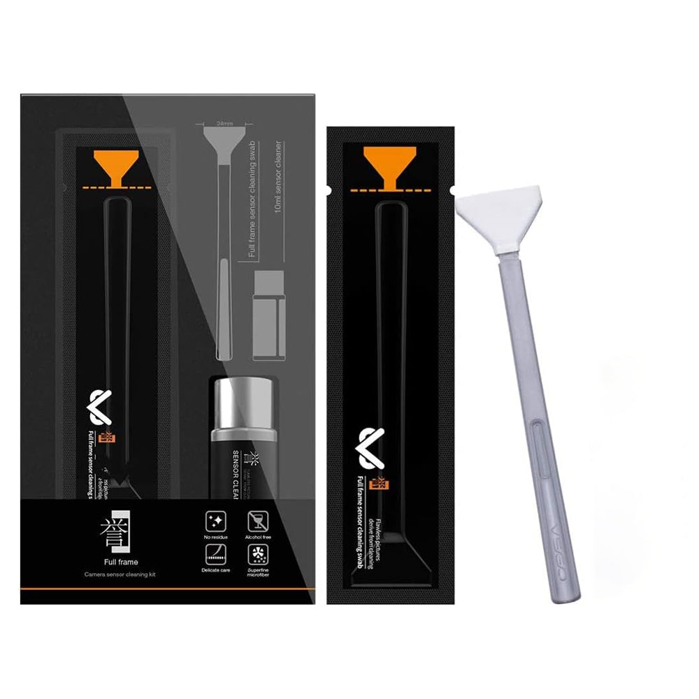 VSGO VS-S03-E Full Frame Camera Sensor Cleaning Kit with 10pcs Microfiber Cleaning Swab