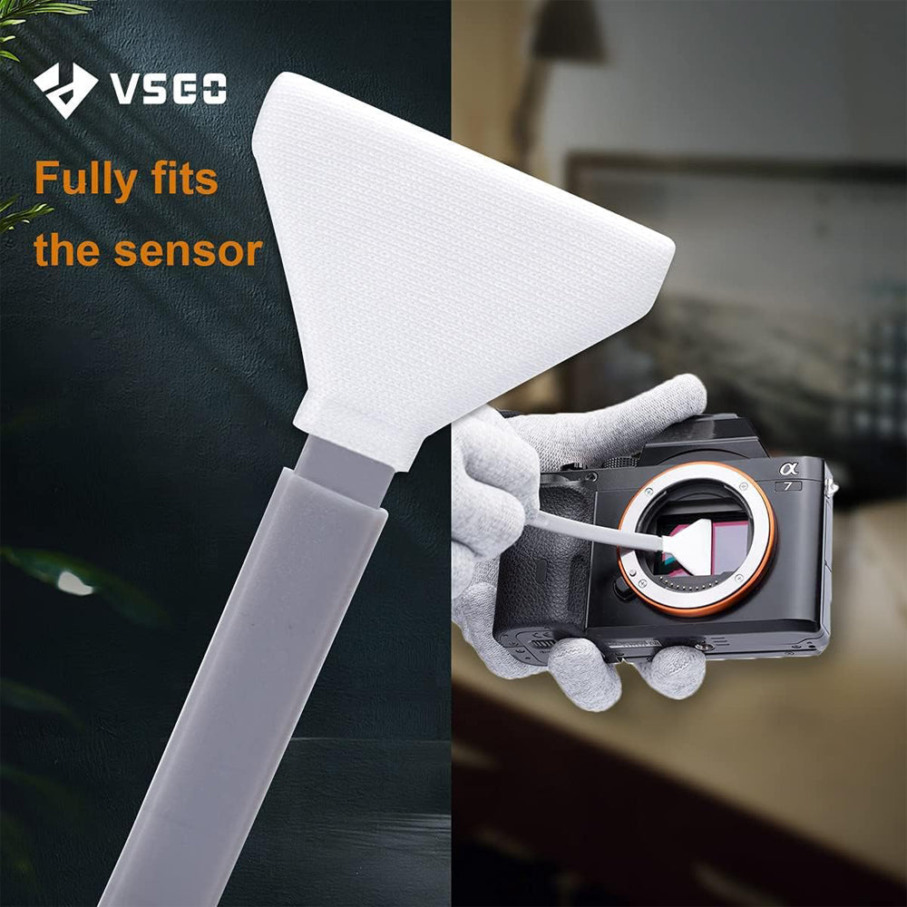 VSGO VS-S03-E Full Frame Camera Sensor Cleaning Kit with 10pcs Microfiber Cleaning Swab