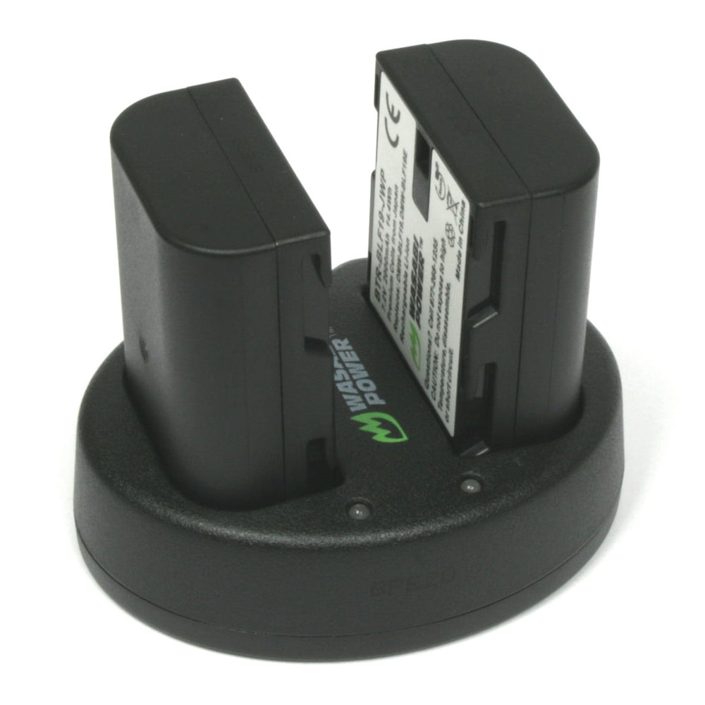 Wasabi Power BP-511 BP511 (2 Pack) 7.4V 2000mAh Battery and Dual USB Charger Kit with Power Indicators for Canon EOS 5D, EOS 10D, FV2, FV10, FV20, Optura 10 20 50MC, PowerShot G1 G2 G3, PV130, ZR10, ZR20, ZR25, ZR25MC Digital Camera