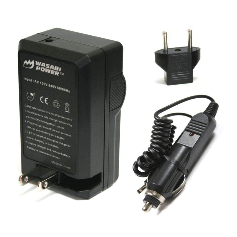 Wasabi Power SONY NP-FV70 Battery and Dual Charger for NP-FV50 NPFV70 NP-FV100 V-Series Batteries and Select Sony Handycam FDR-AX700 FDR-AX100 FDR-AX53 NEX-VG900 NEX-VG30 HXR-NX70U HXR-NX30U HXR-NX3D1U HXR-MC50U DEV-5 Video Camera