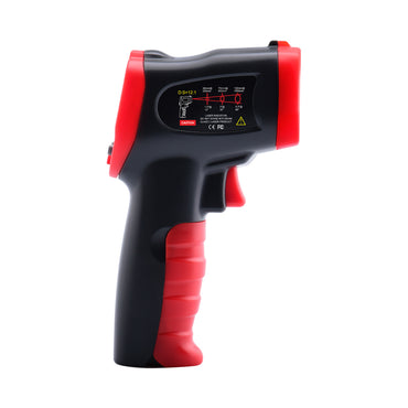 Wintact by Benetech WT327 Non-Contact Infrared Thermometer Digital Thermal Scanner (-50°C - 400° / 600° / 800° / 950°C) w/ Triple-A (AAA) Battery Included, Colored LCD Display for Hot Hazardous Objects, Body & Forehead Temperature Check