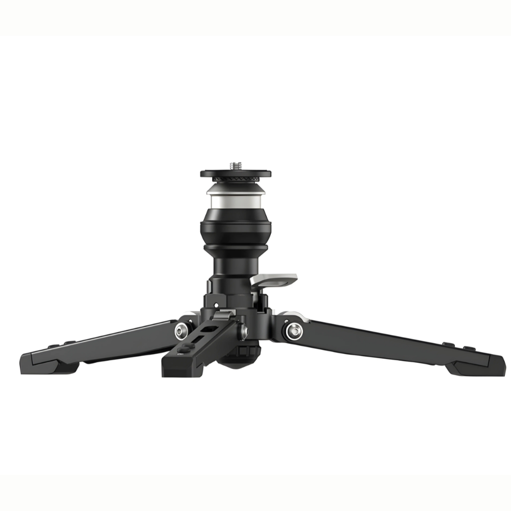 YC ONION PINETA 2.0 Carbon Fiber Monopod with Pedal Base & FH60 Fluid Head, QR FEISO Release System, 6KG Max Payload Capacity, 168cm Max Height, Folding Articulated Base, 1/4" & 3/8" Screw for DSLR Mirrorless Cinema Camera | MQC15860