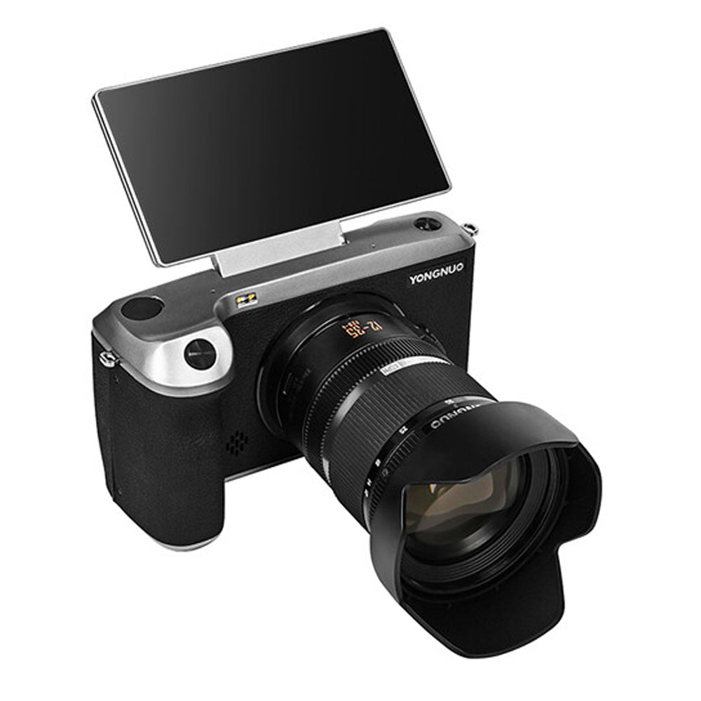 Yongnuo 12-35mm f2.8-4 Wide-Angle Zoom Lens with Macro Shooting, Manual and Auto Focus for Olympus Panasonic Micro Four Thirds M4/3 Mount Cameras | YN12-35MM